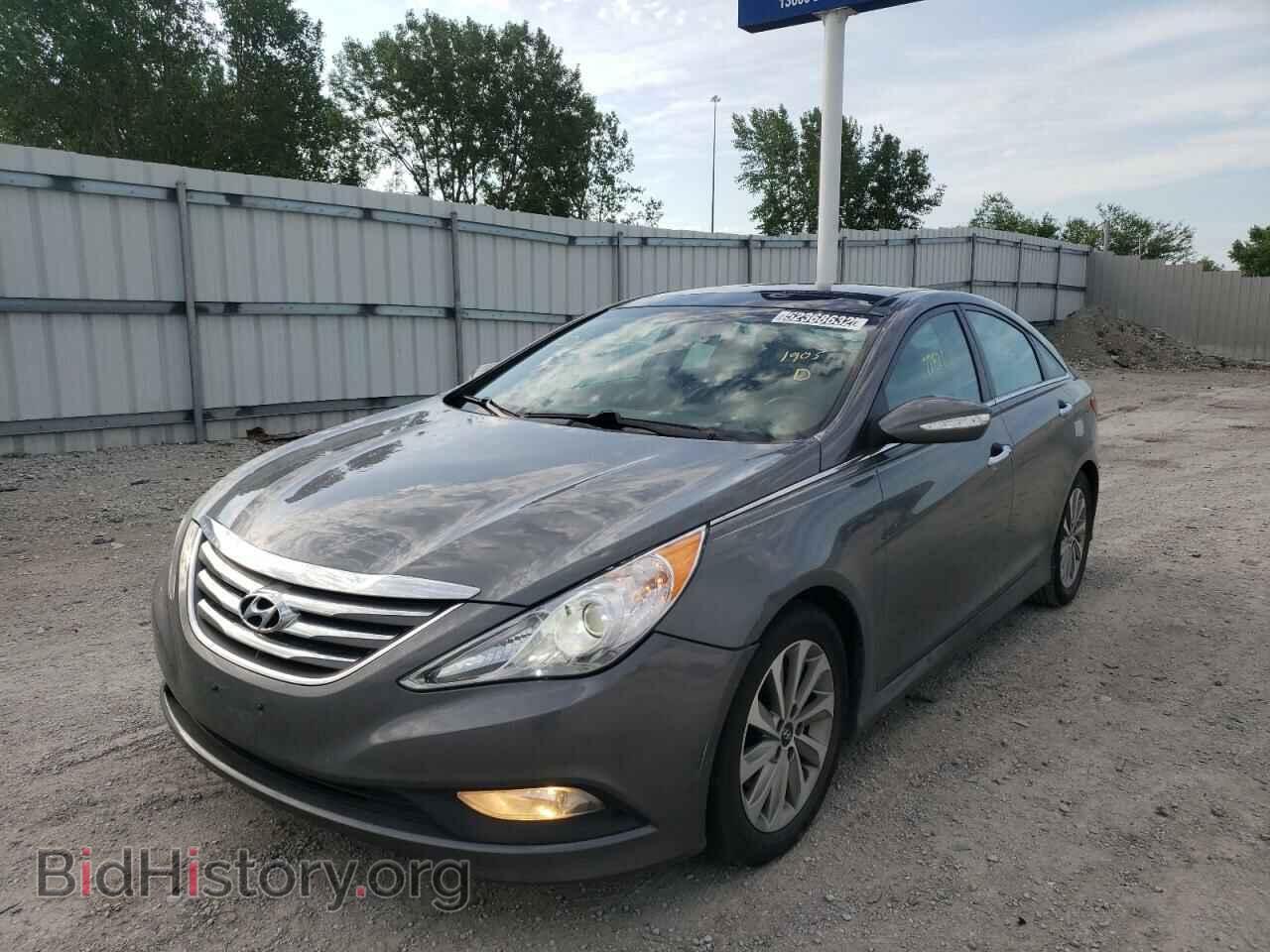 2014 HYUNDAI SONATA - VIN: 5NPEC4AC5EH941905 - Фото 2