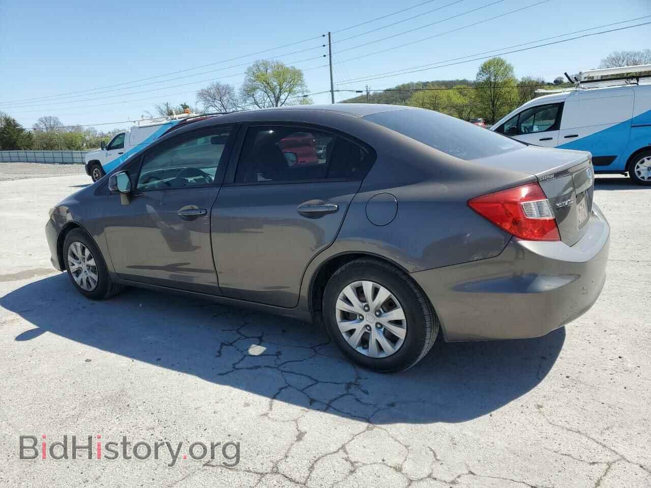 2012 HONDA CIVIC - VIN: 19XFB2F50CE313872 - Фото 2