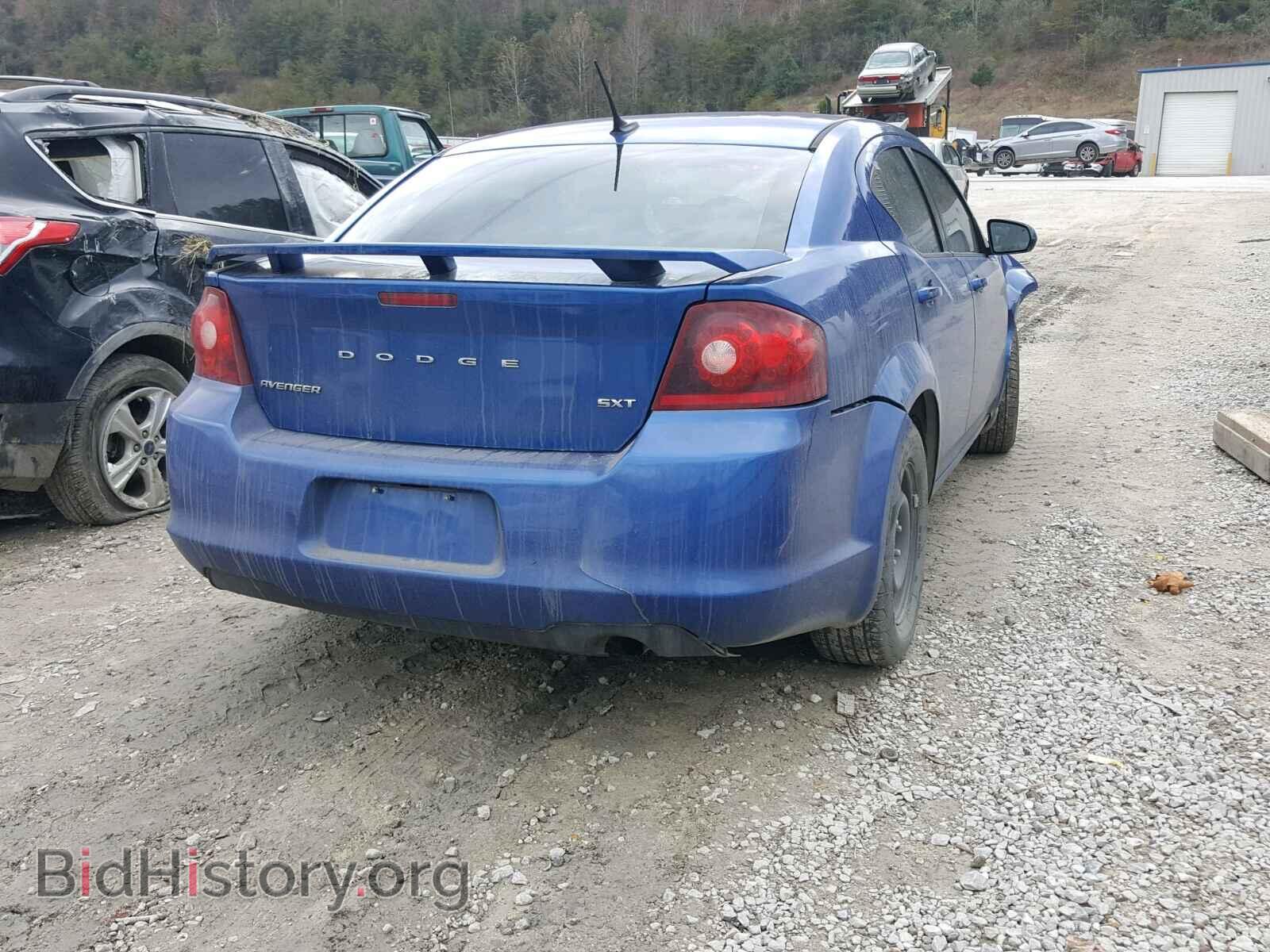 2013 DODGE AVENGER - VIN: 1C3CDZCB4DN713502 - Фото 4