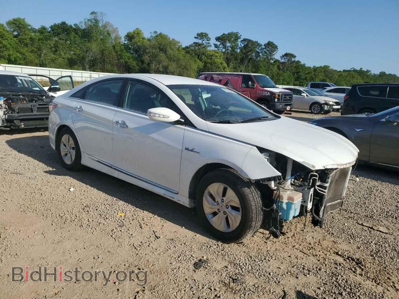 2014 HYUNDAI SONATA - VIN: KMHEC4A42EA116450 - Фото 4