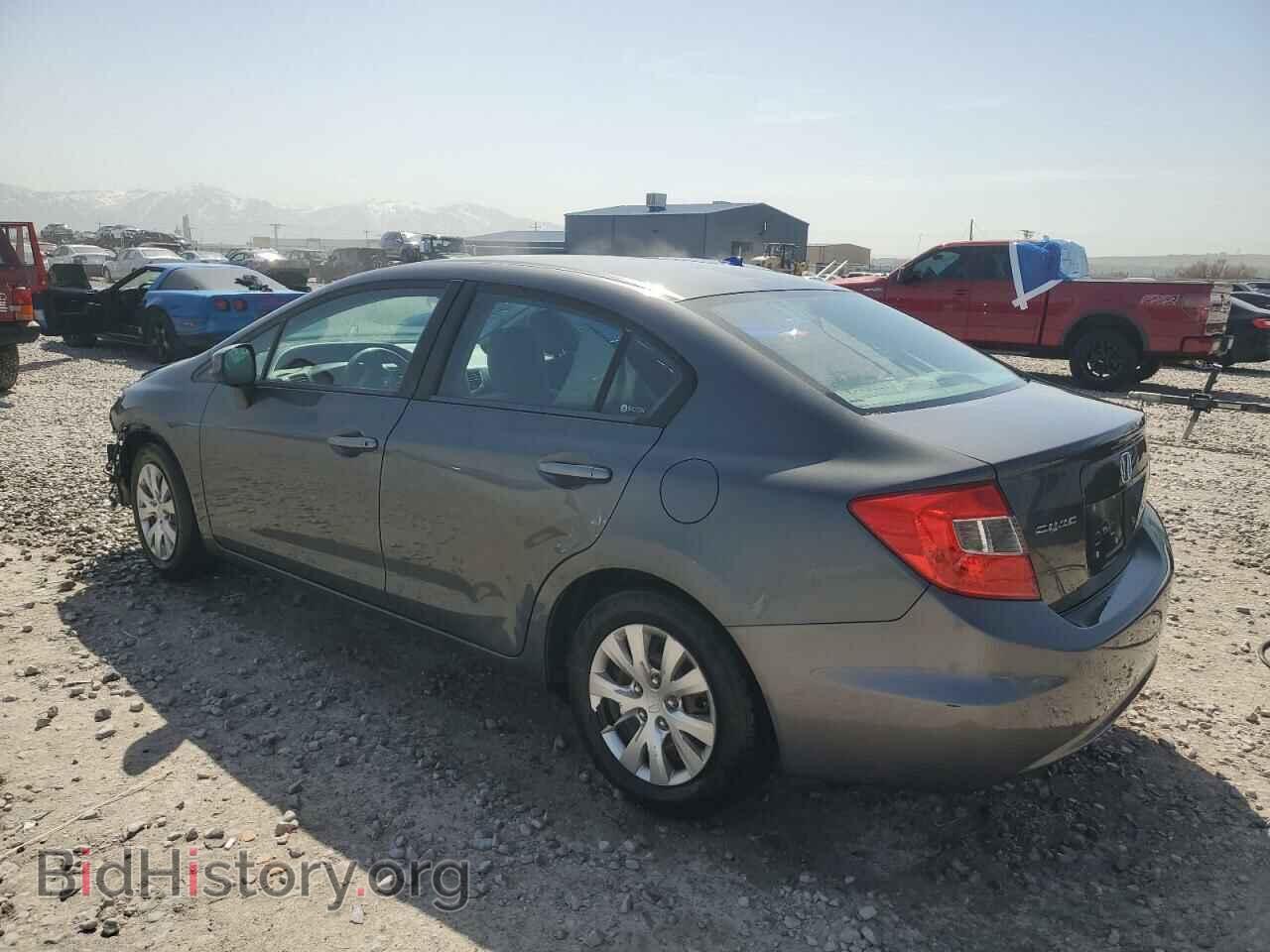 2012 HONDA CIVIC - VIN: 2HGFB2F57CH555578 - Фото 2