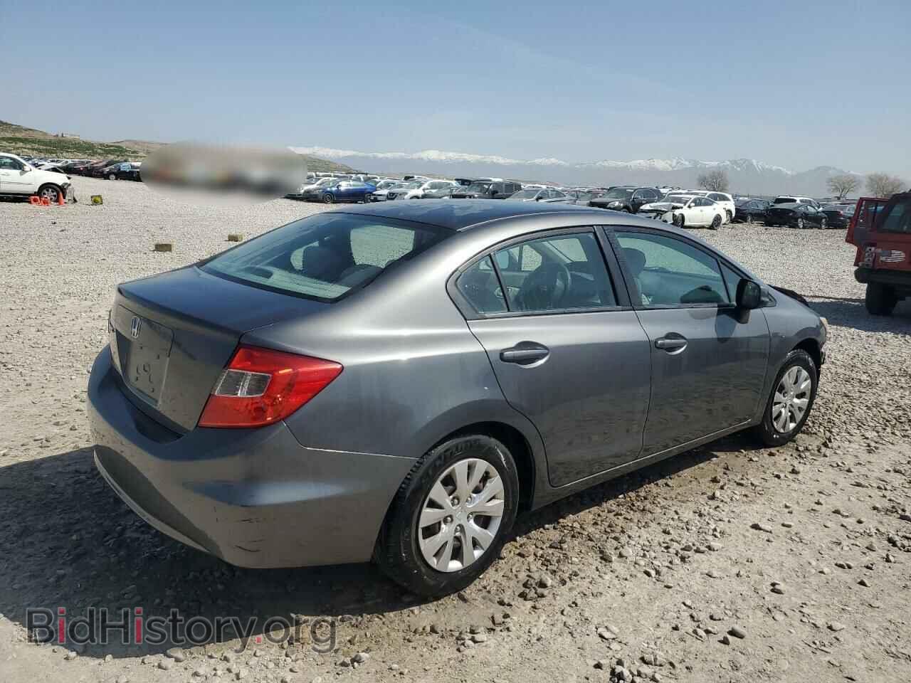 2012 HONDA CIVIC - VIN: 2HGFB2F57CH555578 - Фото 3