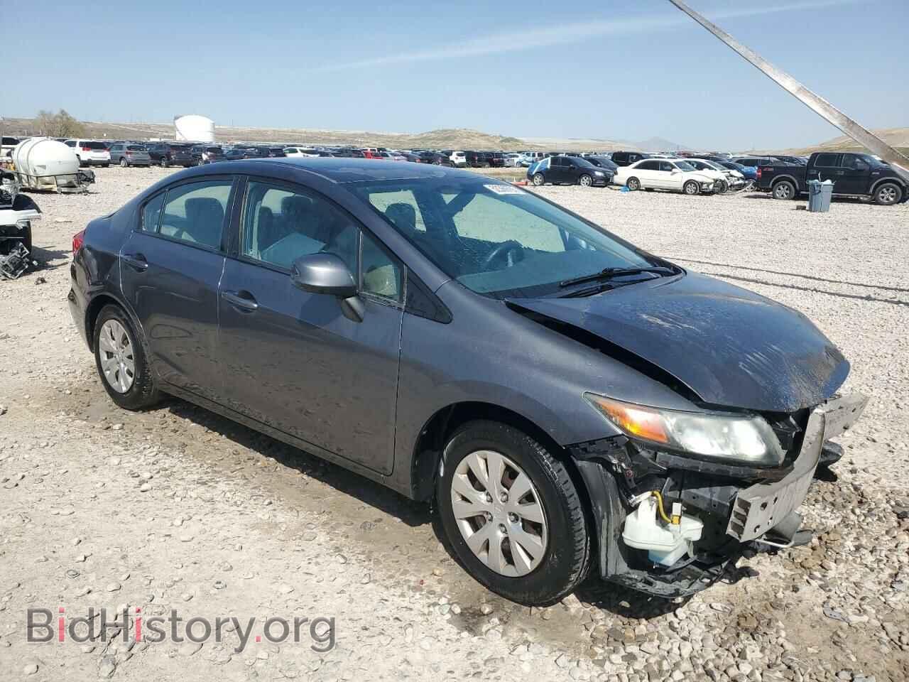 2012 HONDA CIVIC - VIN: 2HGFB2F57CH555578 - Фото 4