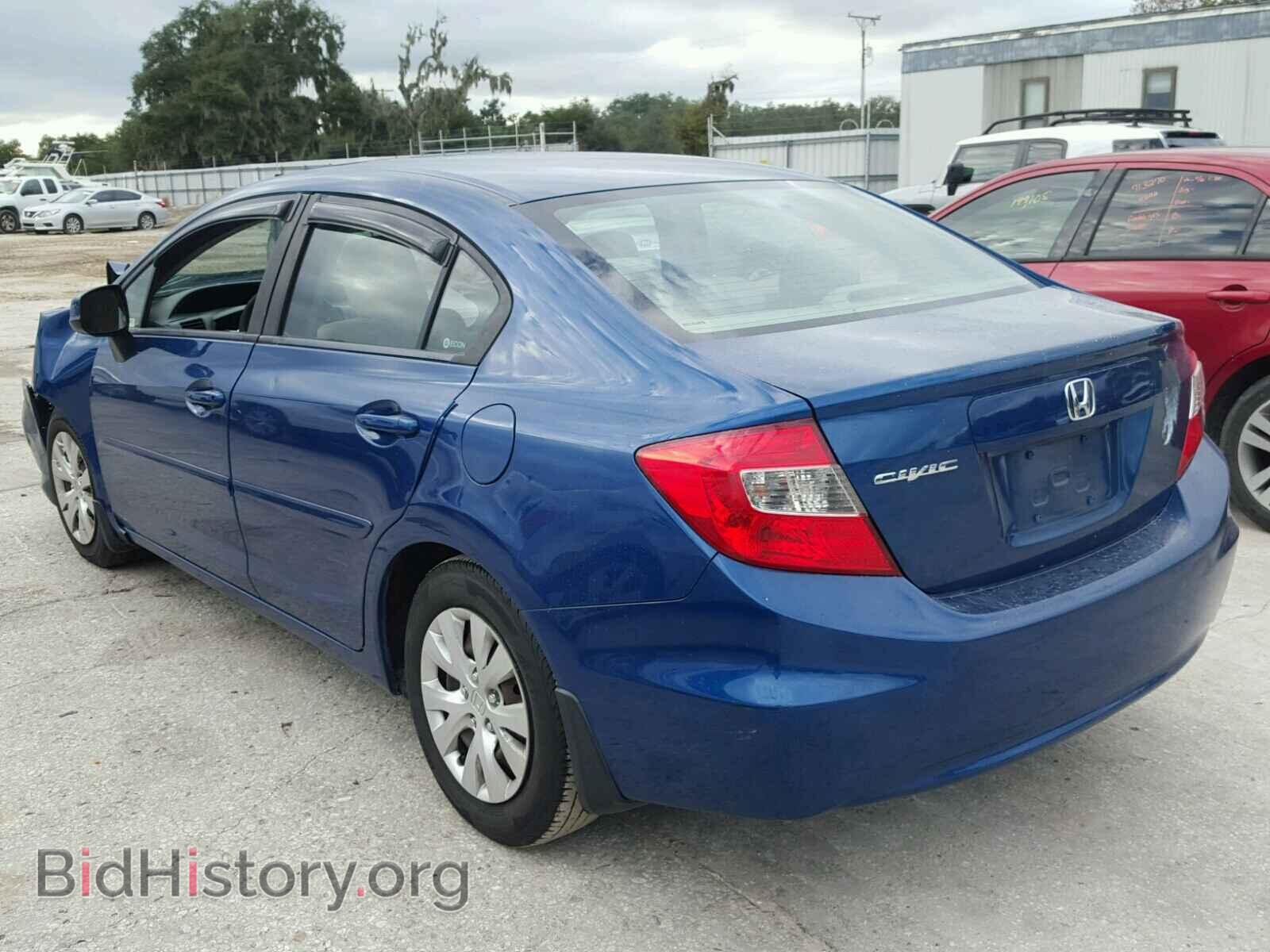 2012 HONDA CIVIC LX - VIN: 19XFB2F55CE058149 - Фото 3