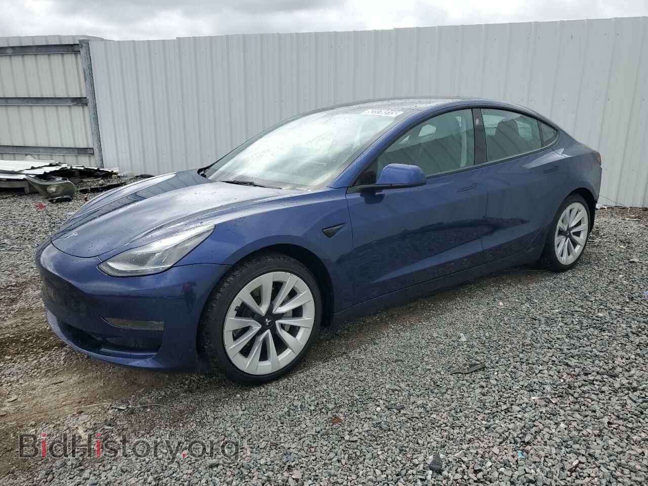 Фотография 5YJ3E1EA0NF286463 - TESLA MODEL 3 2022