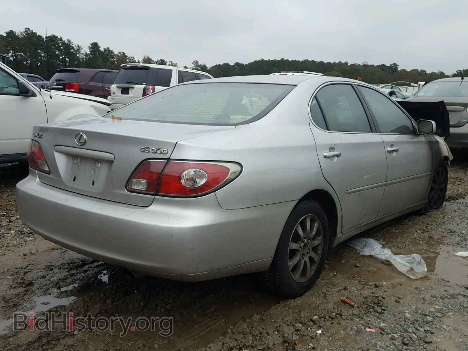 2002 LEXUS ES300 - VIN: JTHBF30G320059485 - Фото 4