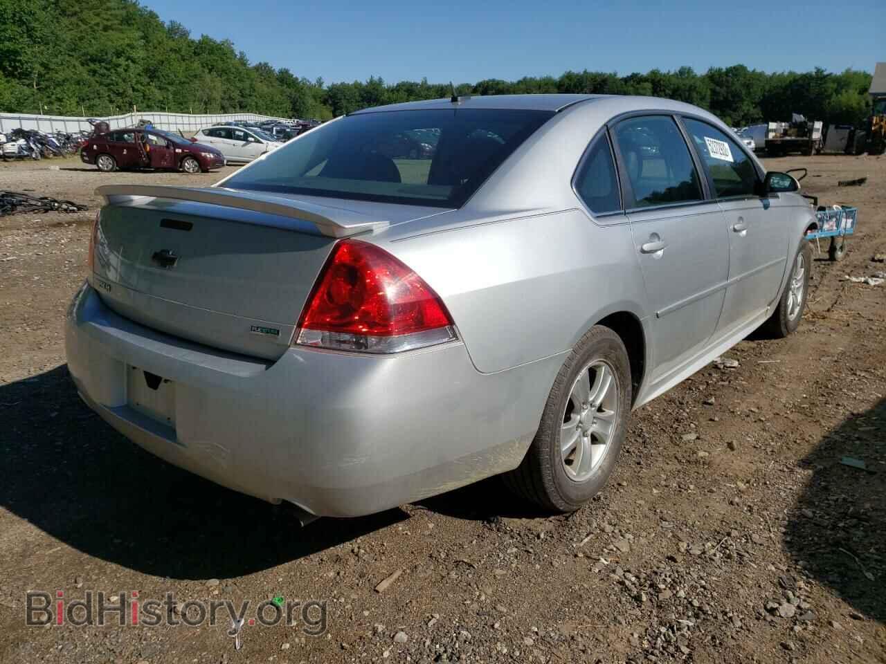 2012 CHEVROLET IMPALA - VIN: 2G1WF5E38C1209626 - Фото 4