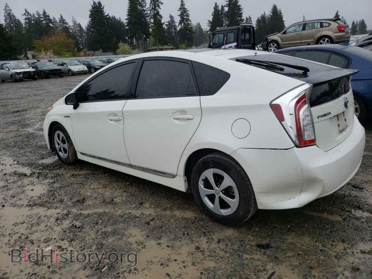 2012 TOYOTA PRIUS - VIN: JTDKN3DU7C5490761 - Фото 2