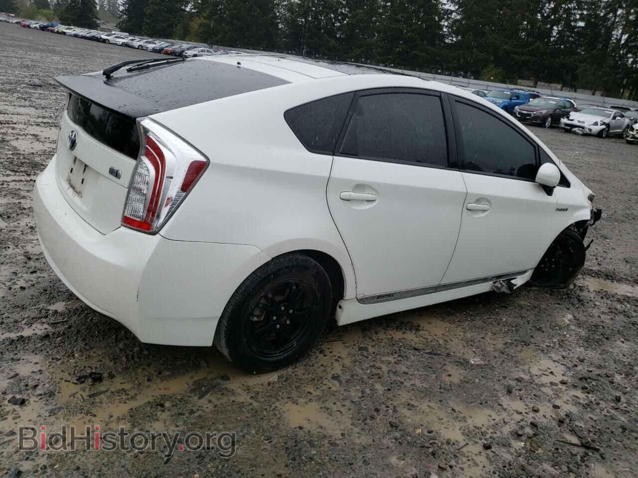 2012 TOYOTA PRIUS - VIN: JTDKN3DU7C5490761 - Фото 3