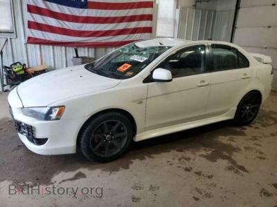 2014 Mitsubishi LANCER ES/ES Sport, белый — VIN JA32U2FU5EU010671, Copart