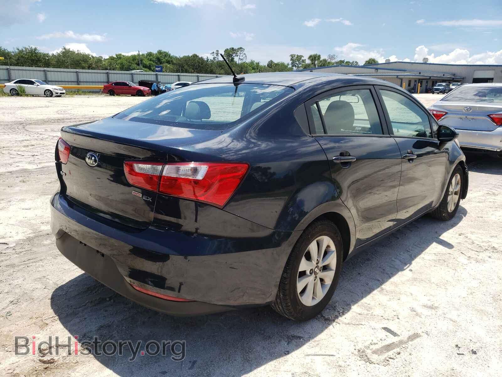 2016 KIA RIO - VIN: KNADN4A36G6600531 - Фото 4