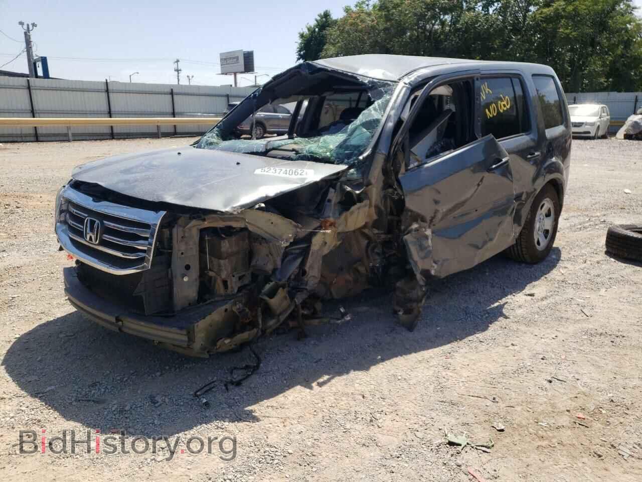 2012 HONDA PILOT - VIN: 5FNYF3H21CB032924 - Фото 2