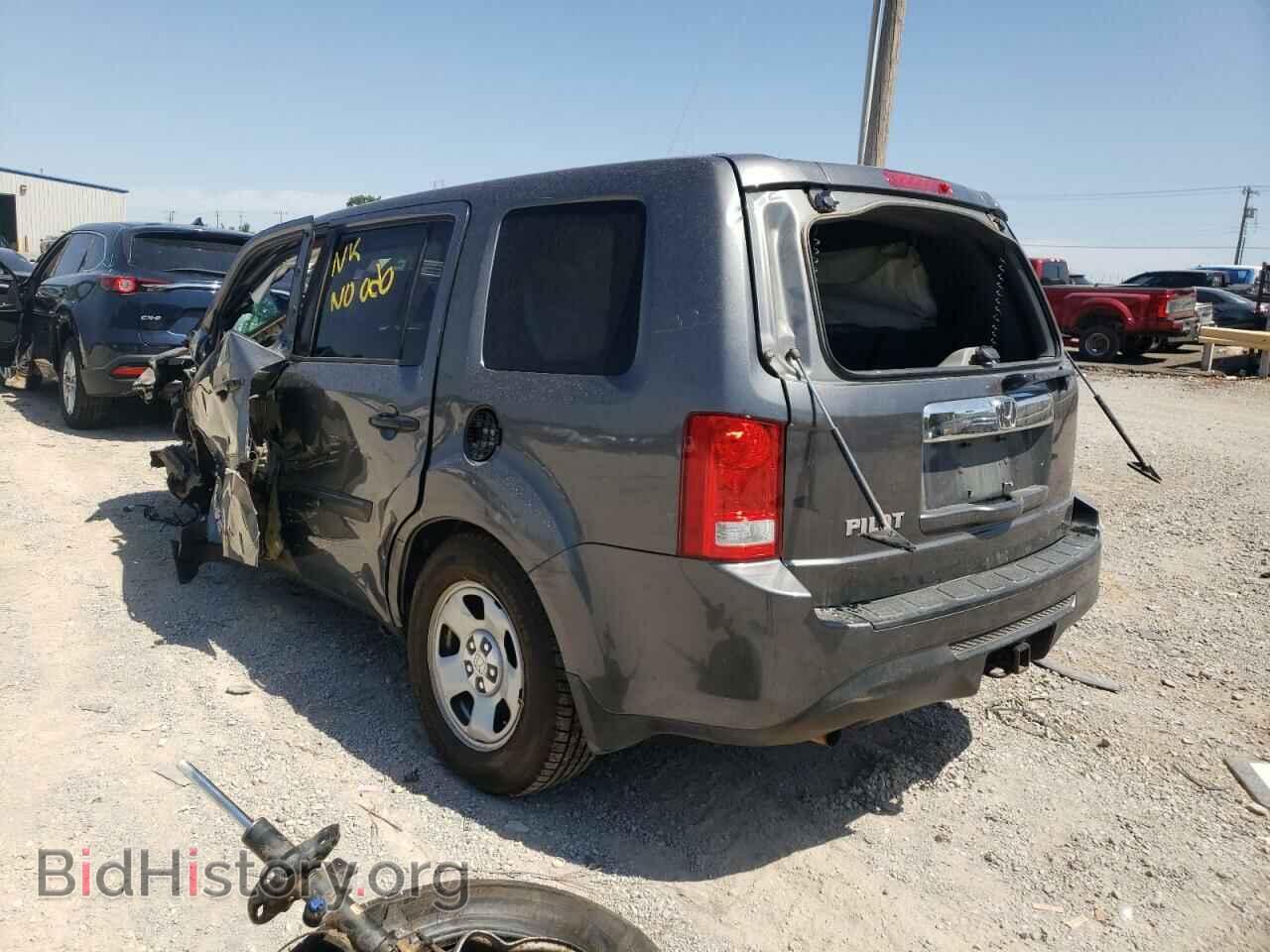 2012 HONDA PILOT - VIN: 5FNYF3H21CB032924 - Фото 3