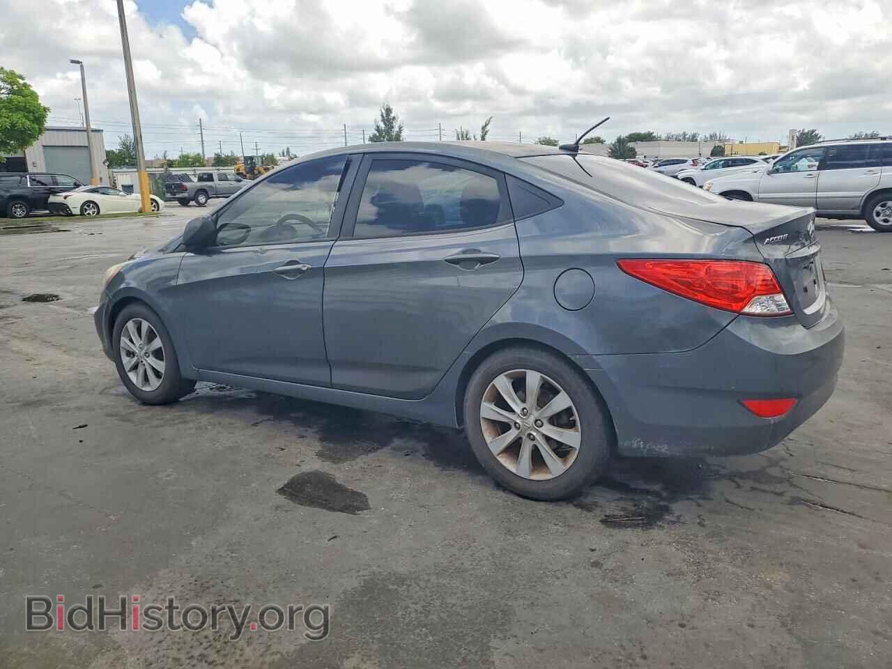 2013 HYUNDAI ACCENT - VIN: KMHCU4AE6DU312160 - Фото 2
