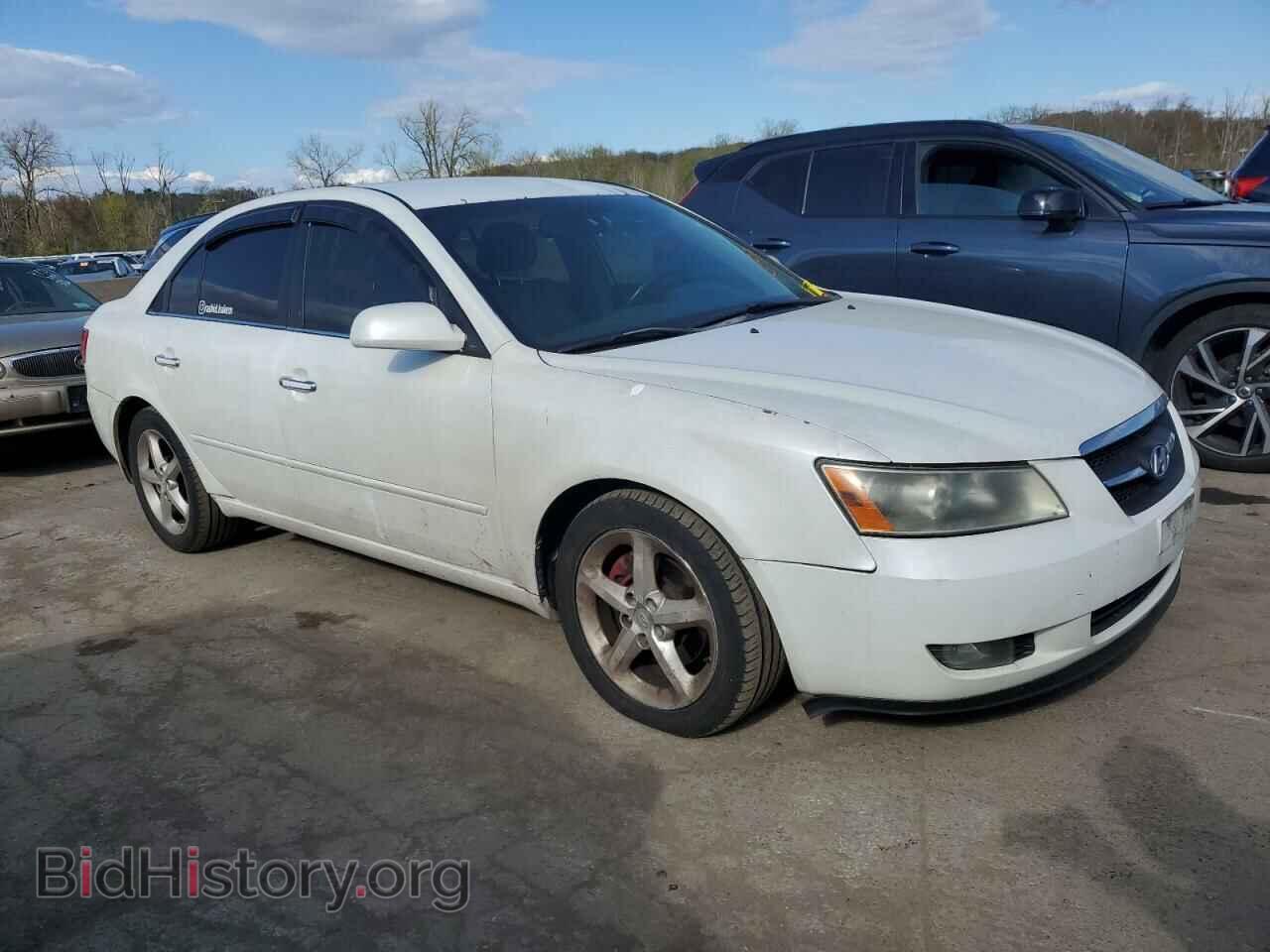 2007 HYUNDAI SONATA - VIN: 5NPEU46F07H242538 - Фото 4