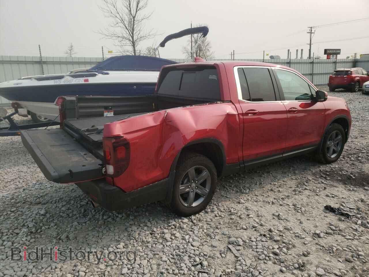 2022 HONDA RIDGELINE - VIN: 5FPYK3F57NB004645 - Фото 3
