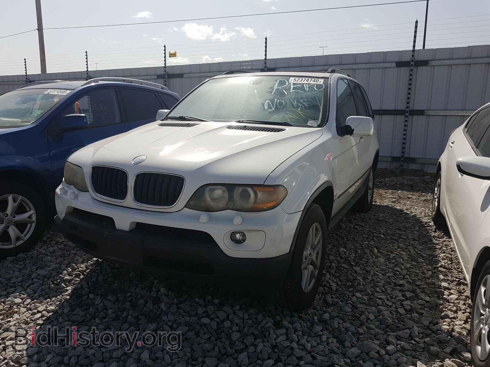 2006 BMW X5 - VIN: 5UXFA13516LY40878 - Фото 2