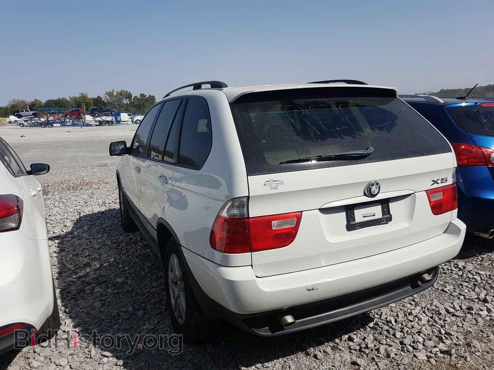 2006 BMW X5 - VIN: 5UXFA13516LY40878 - Фото 3