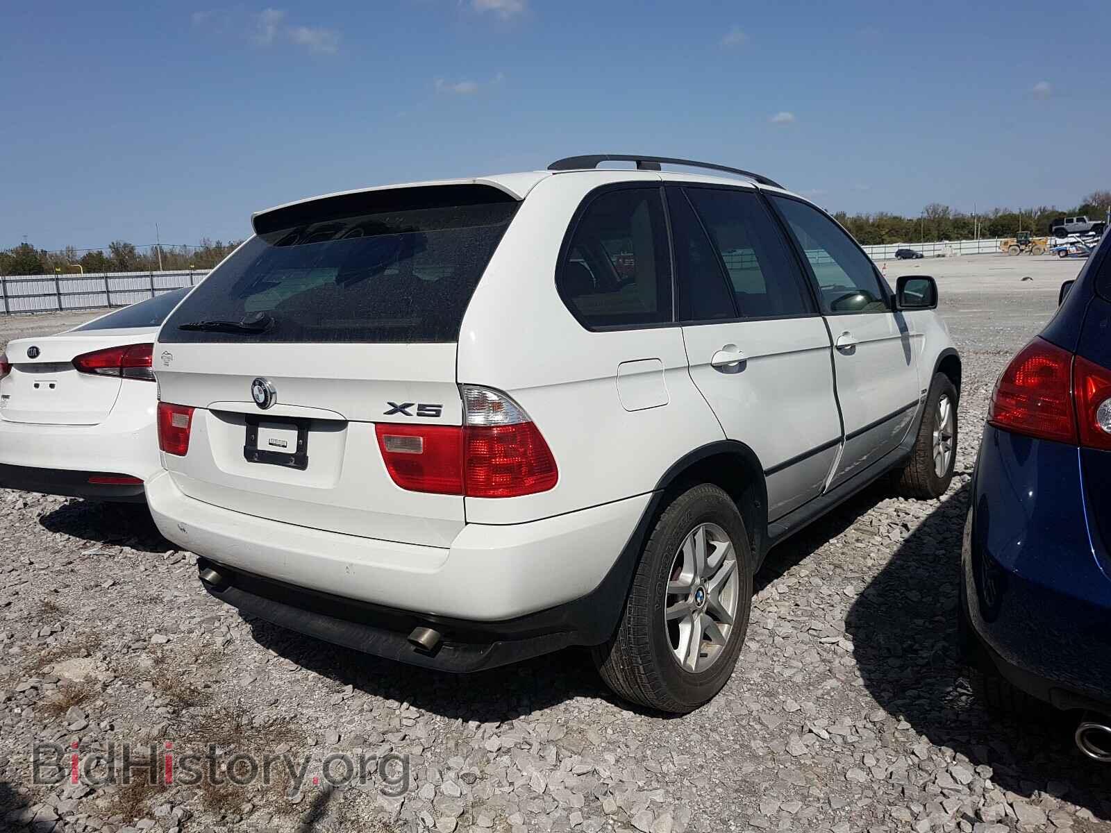 2006 BMW X5 - VIN: 5UXFA13516LY40878 - Фото 4