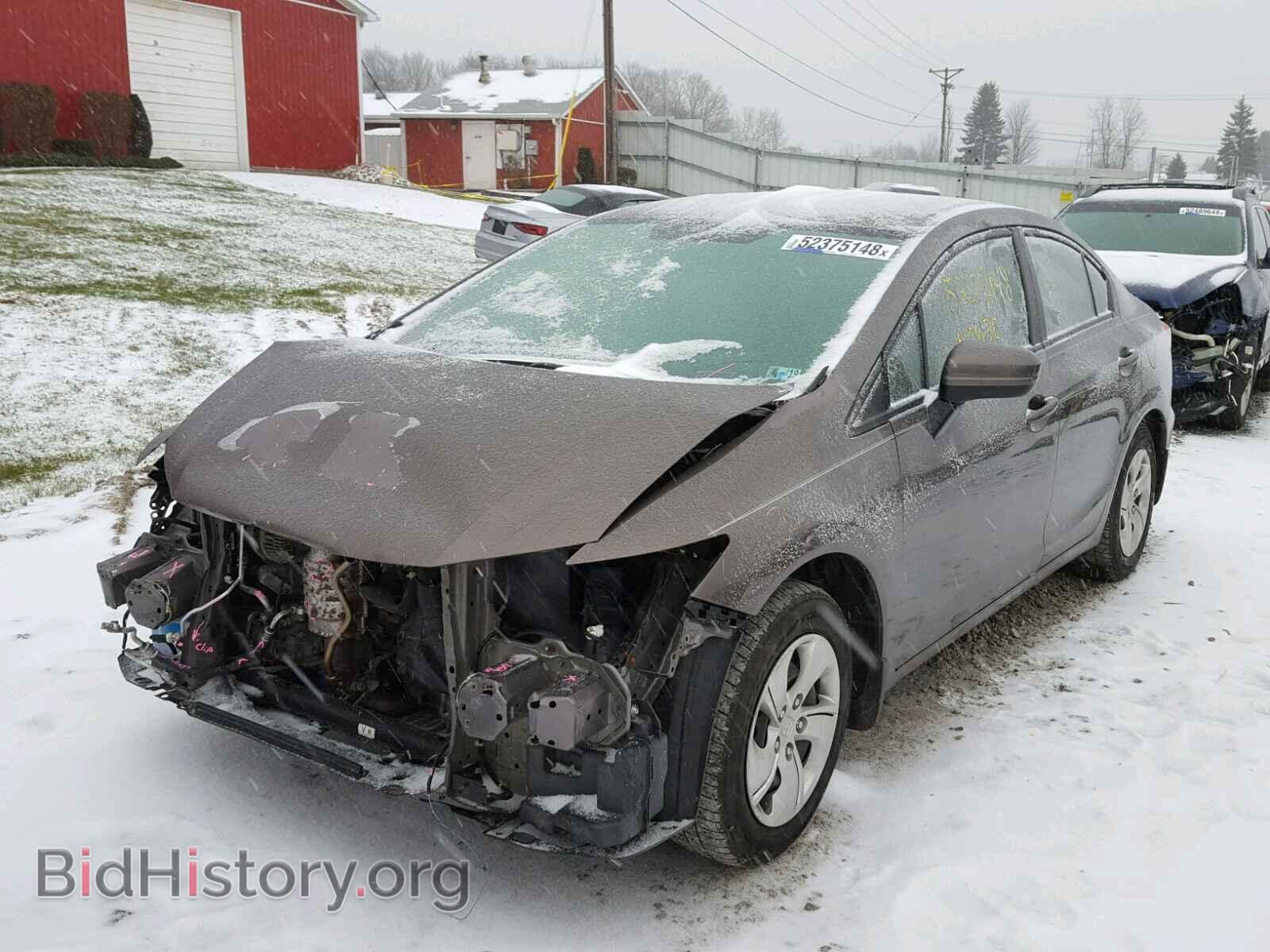2014 HONDA CIVIC LX - VIN: 19XFB2F55EE264784 - Фото 2