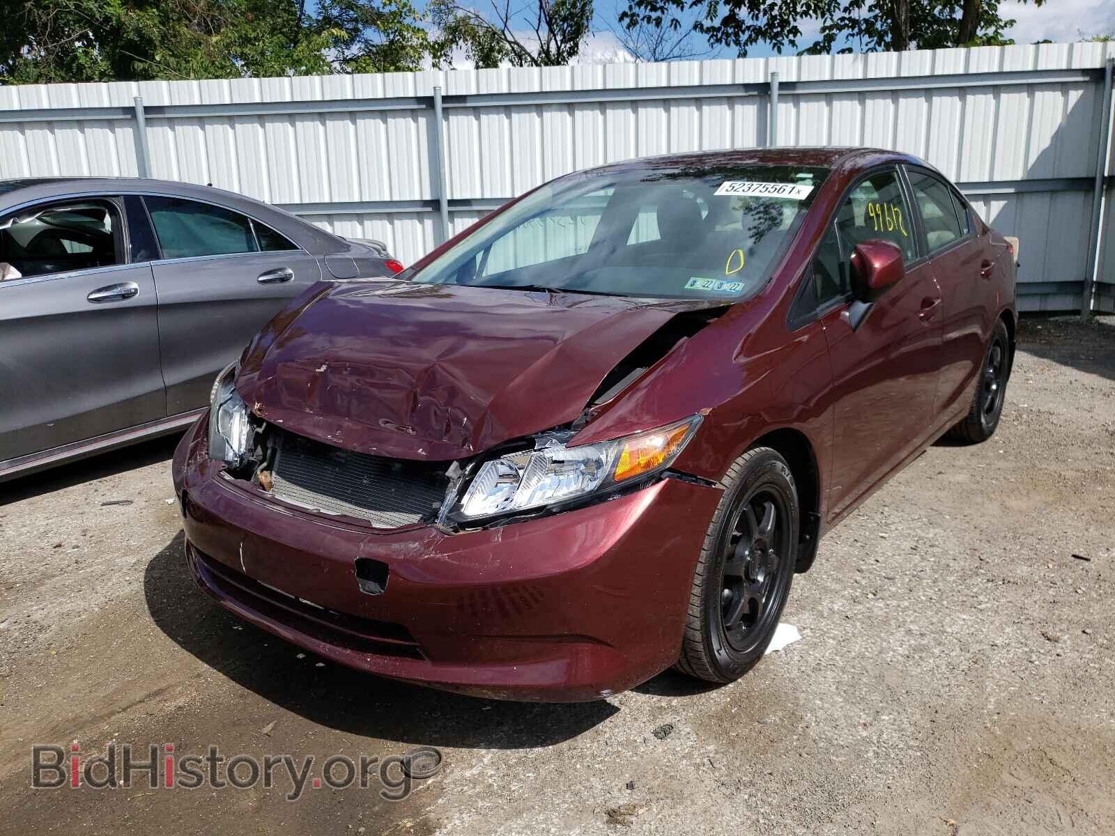 2012 HONDA CIVIC - VIN: 19XFB2F5XCE377272 - Photo 2