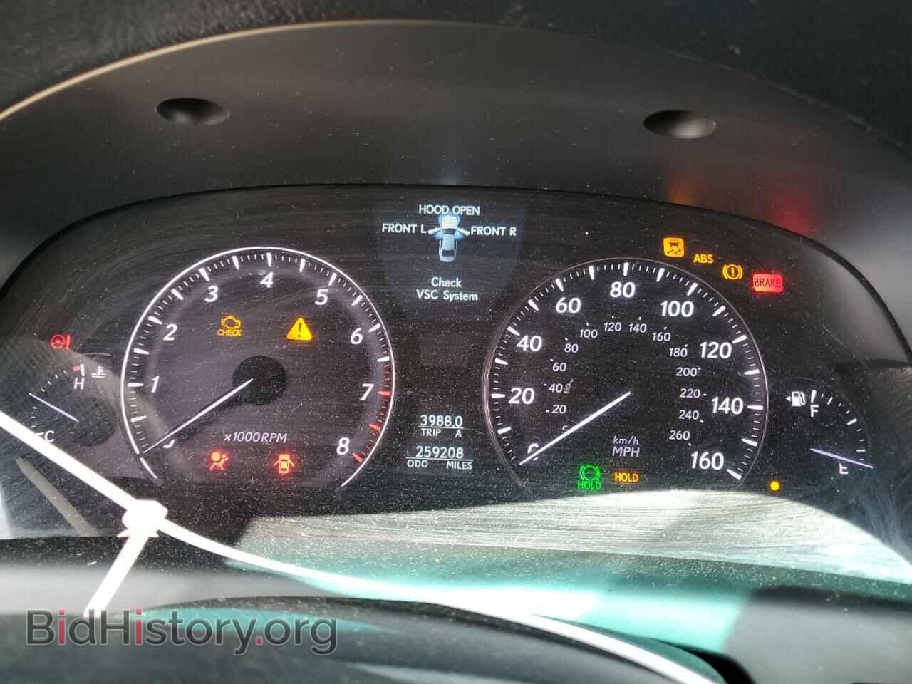 2007 LEXUS LS460 - VIN: JTHBL46F475037728 - Фото 9