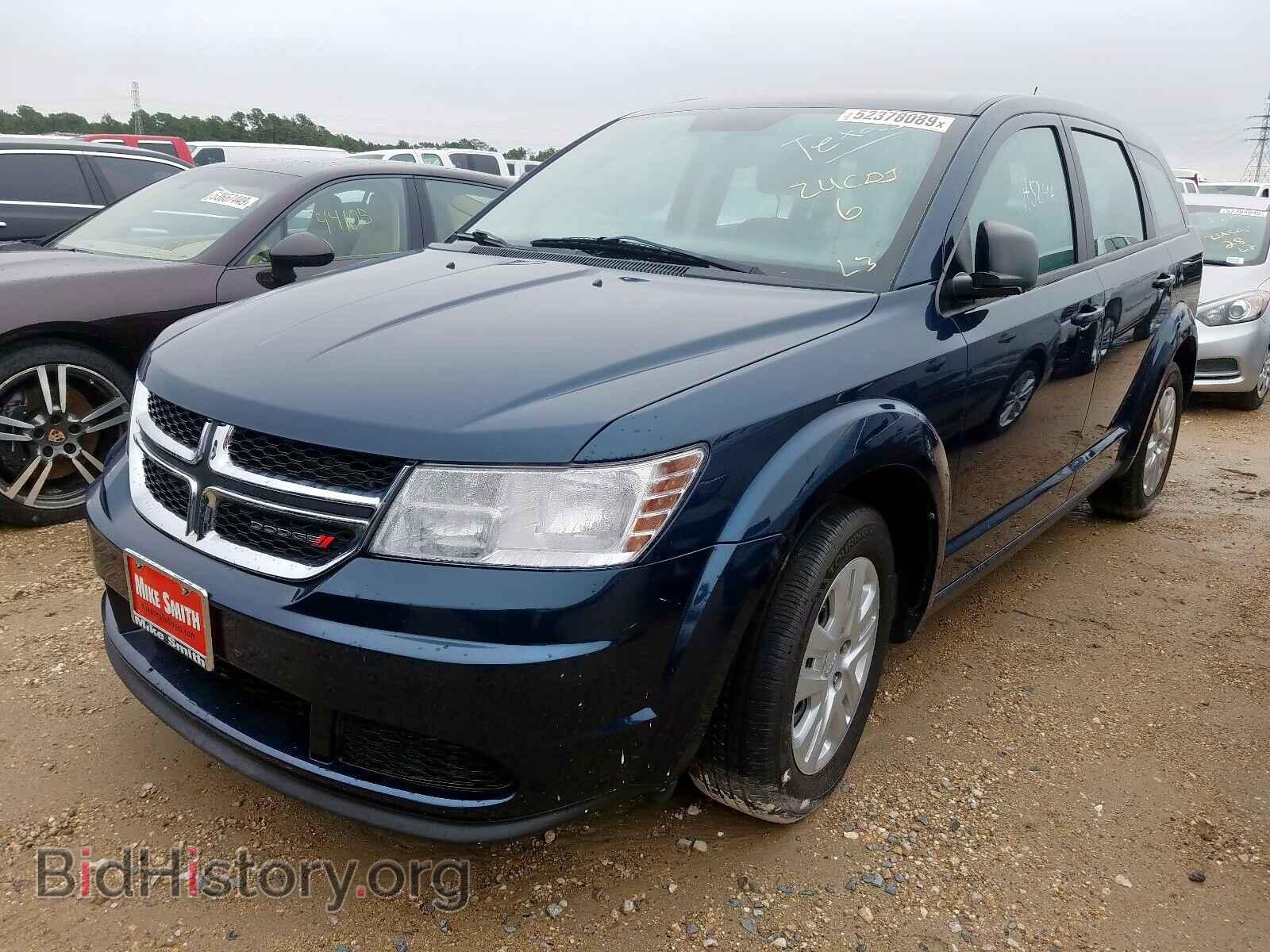 2014 DODGE JOURNEY SE - VIN: 3C4PDCAB9ET278068 - Фото 2