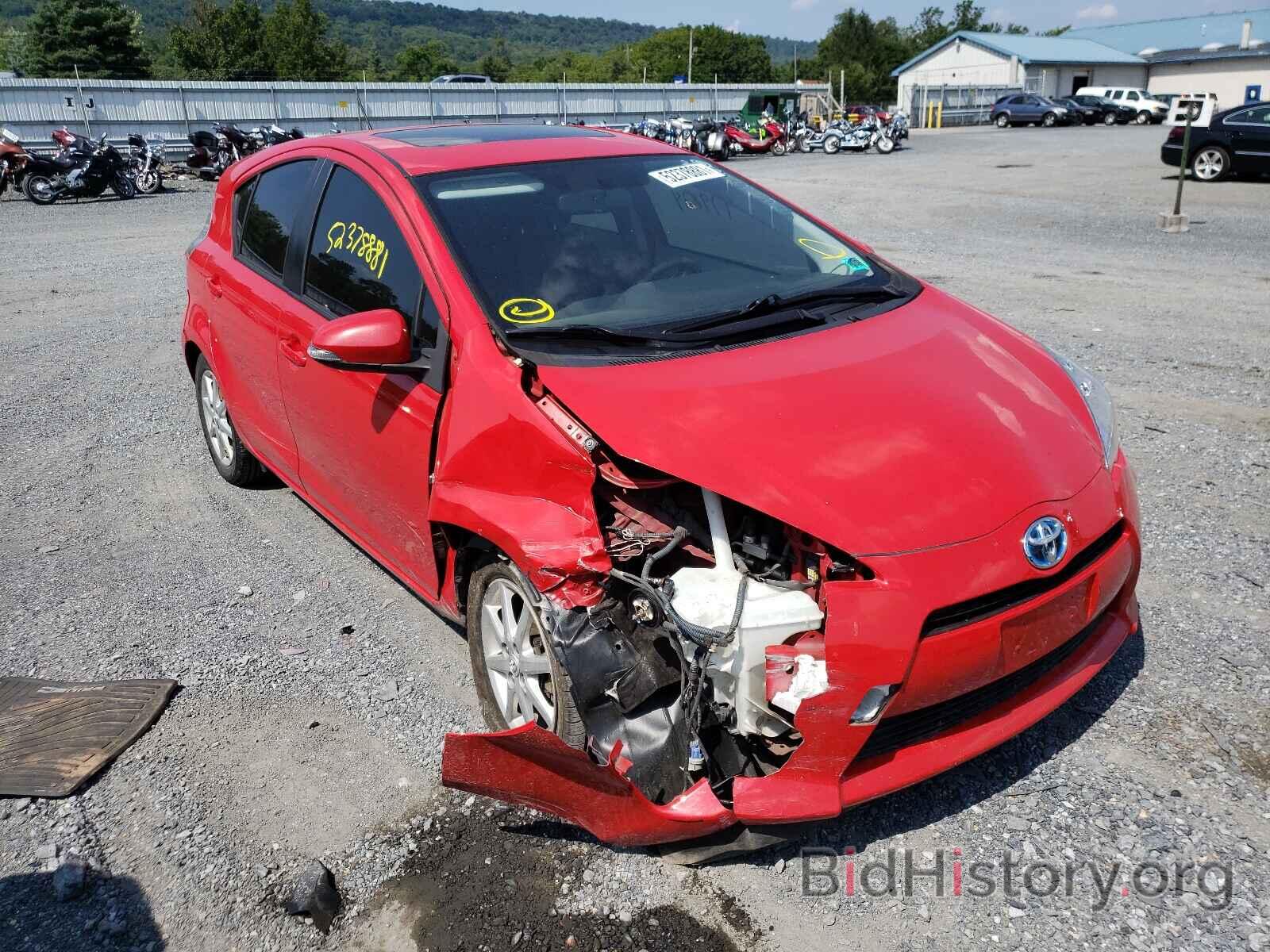 Photo JTDKDTB36C1006227 - TOYOTA PRIUS 2012