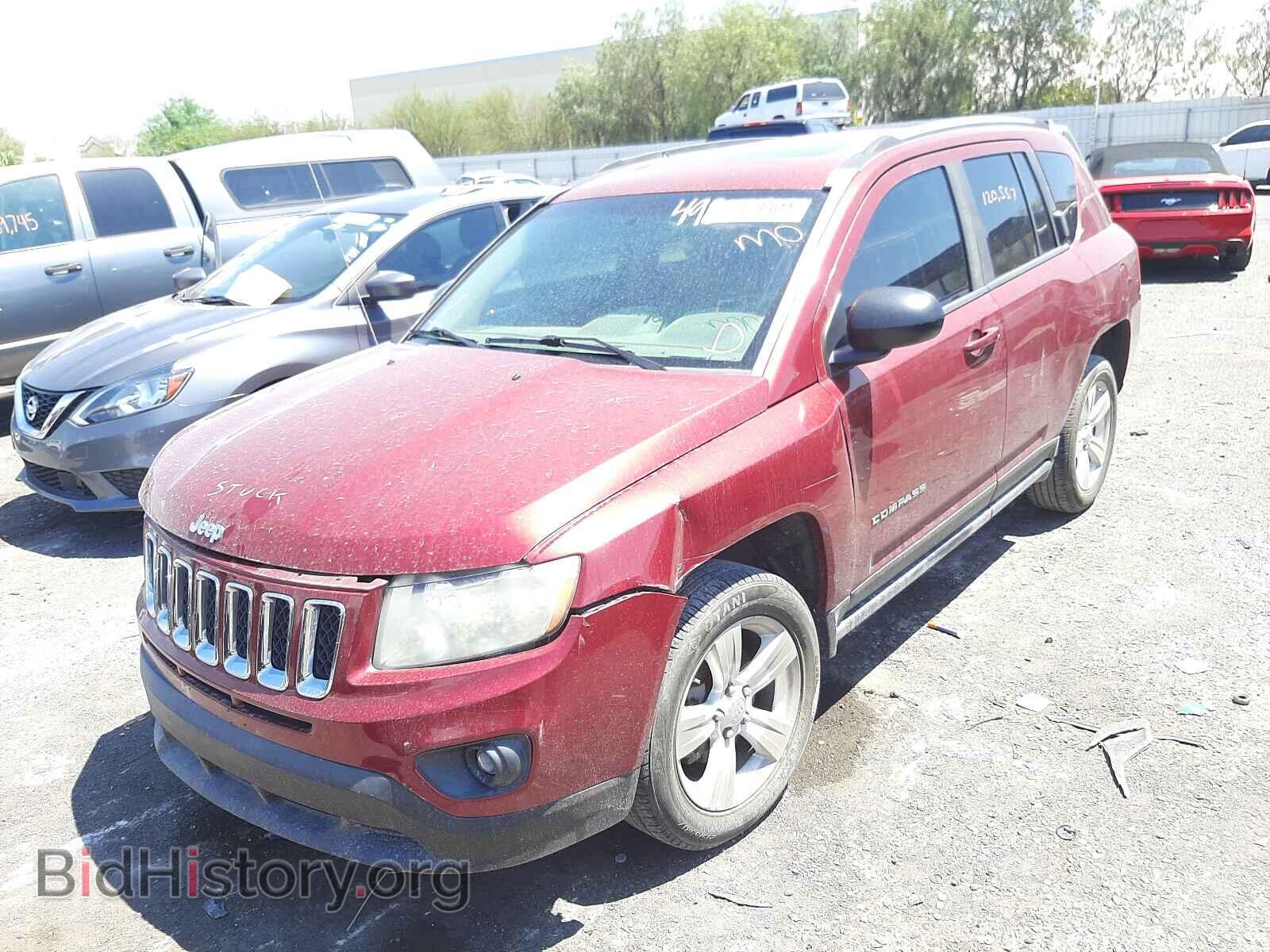 2012 JEEP COMPASS - VIN: 1C4NJCEA8CD622073 - Фото 2