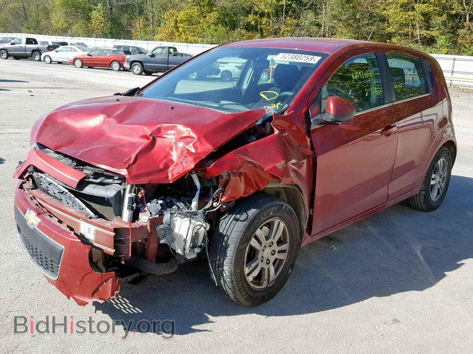 2012 CHEVROLET SONIC - VIN: 1G1JD6SB9C4168106 - Фото 2