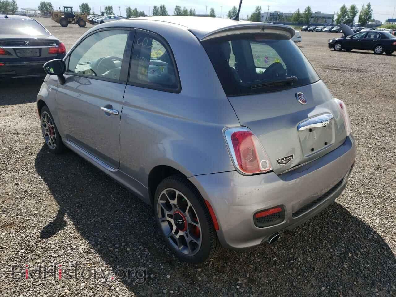 2015 FIAT 500 - VIN: 3C3CFFBR5FT681685 - Фото 3
