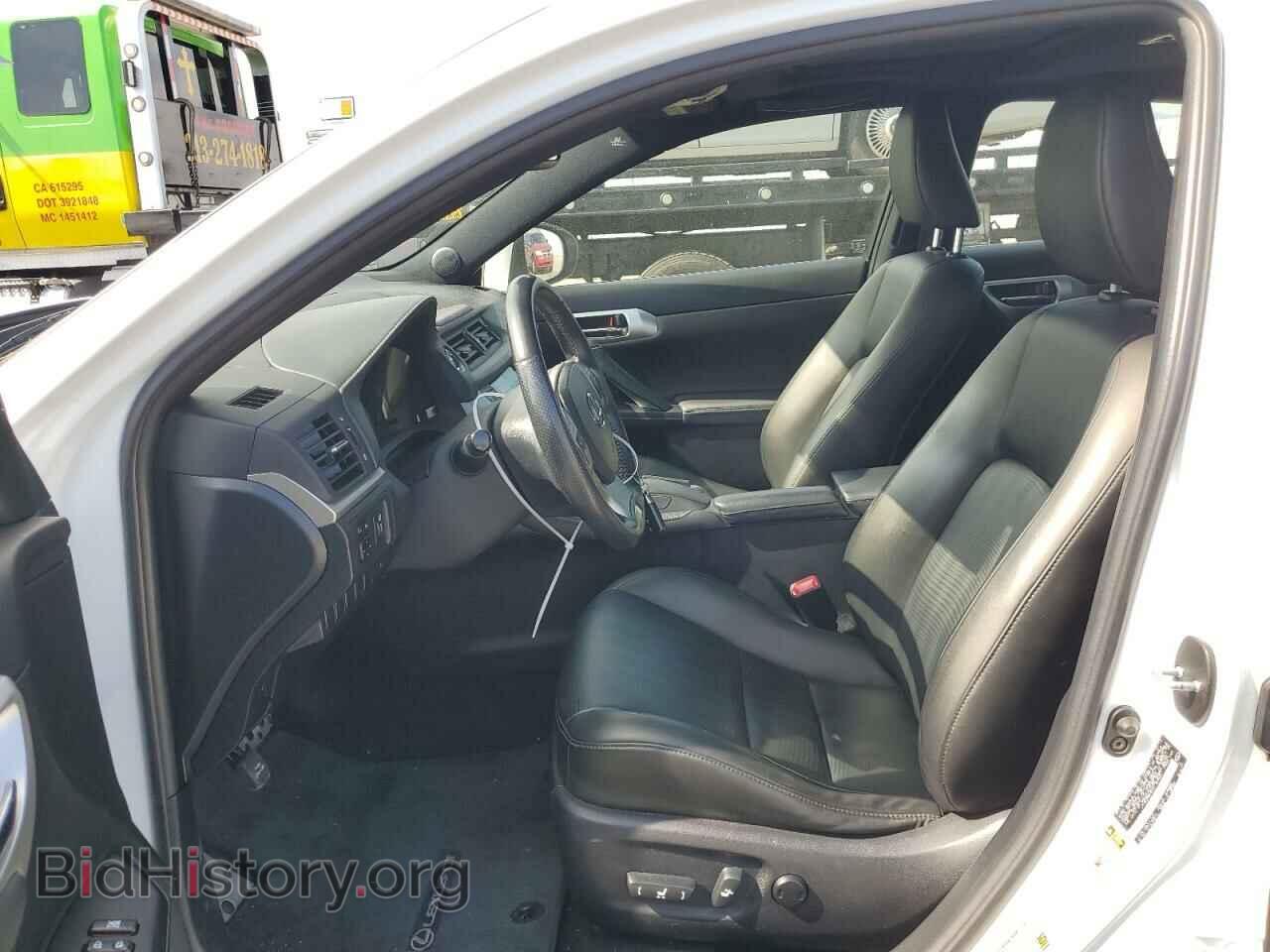 2013 LEXUS CT 200 - VIN: JTHKD5BH2D2140962 - Фото 7