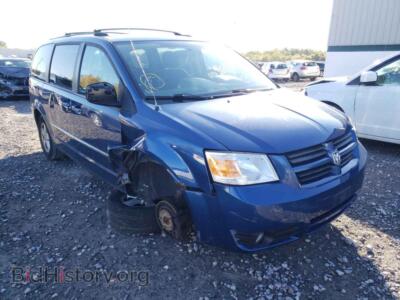 2010 Dodge CARAVAN Grand Cara, синий — VIN 2D4RN5D11AR412415, Copart