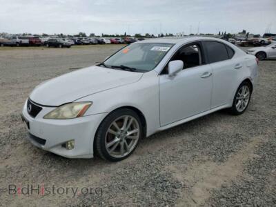 2007 Lexus IS 250, белый — VIN JTHBK262072049851, Copart
