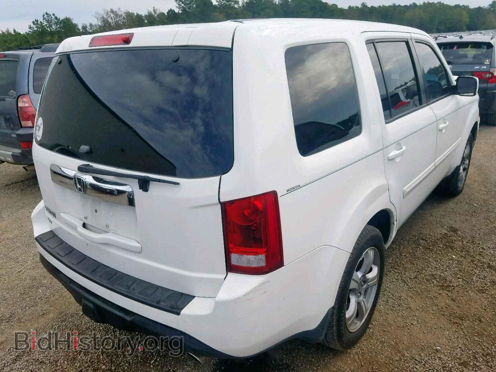 2012 HONDA PILOT EX - VIN: 5FNYF3H43CB005144 - Photo 4