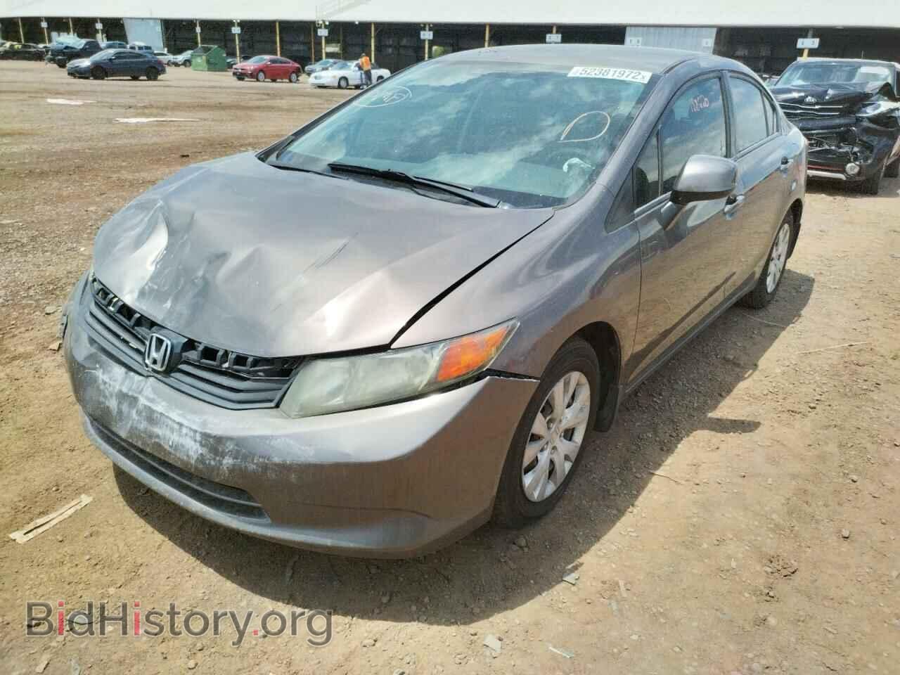2012 HONDA CIVIC - VIN: 19XFB2F52CE309533 - Фото 2
