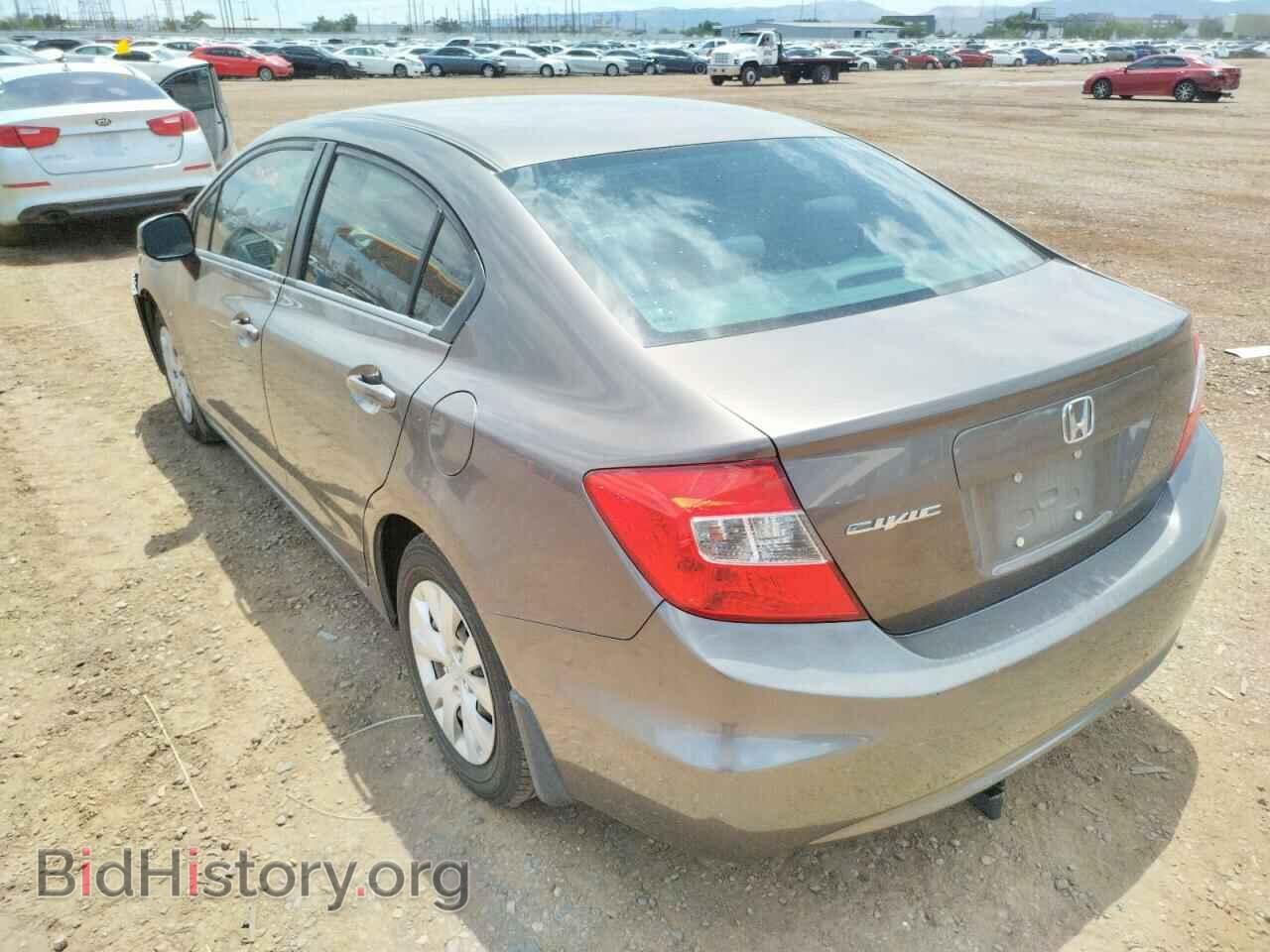2012 HONDA CIVIC - VIN: 19XFB2F52CE309533 - Фото 3