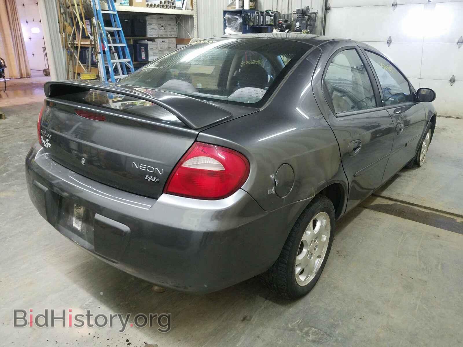 2004 DODGE NEON - VIN: 1B3ES56C04D526823 - Фото 4