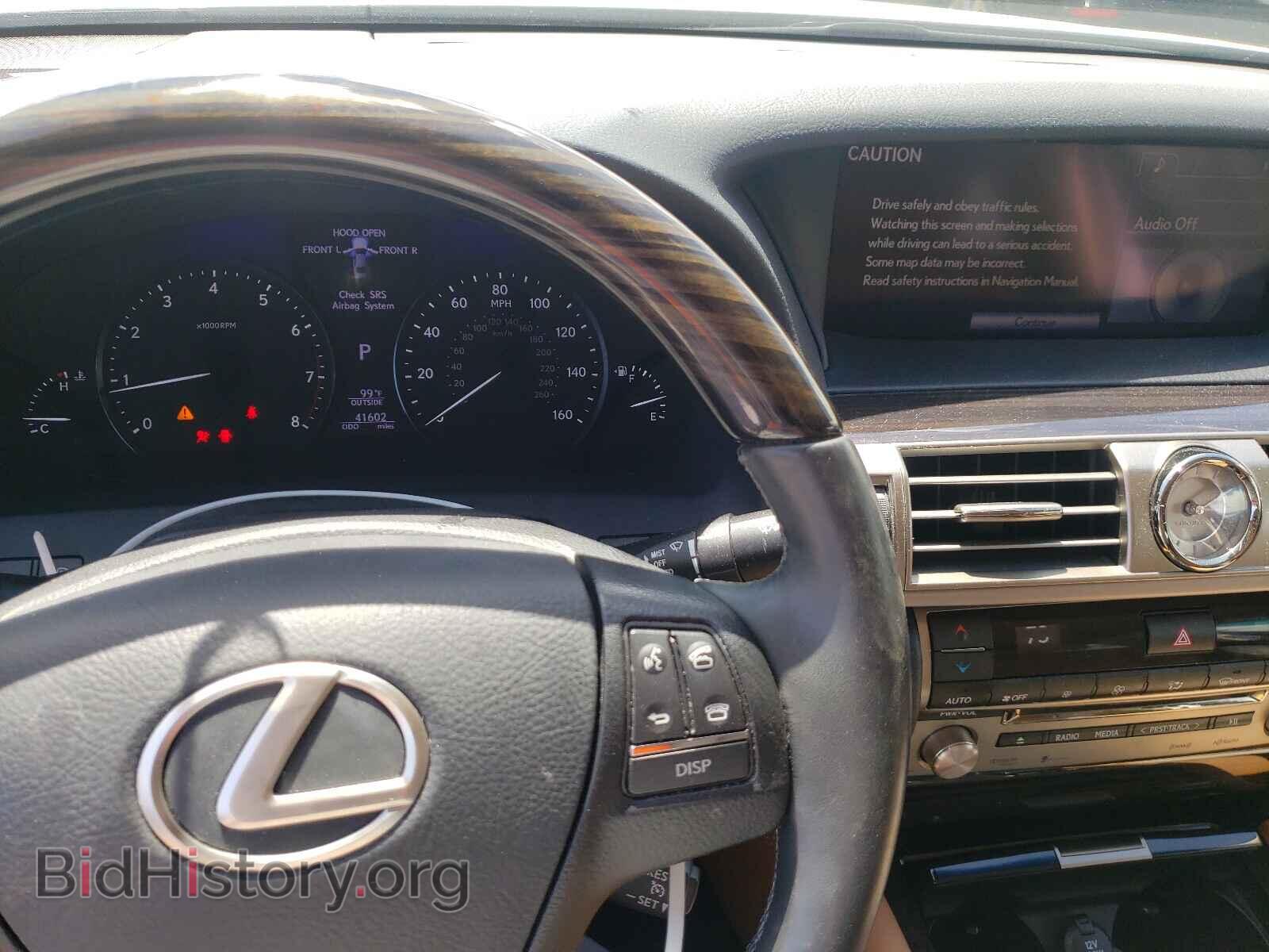 2013 LEXUS LS460 - VIN: JTHBL5EF9D5121708 - Photo 9