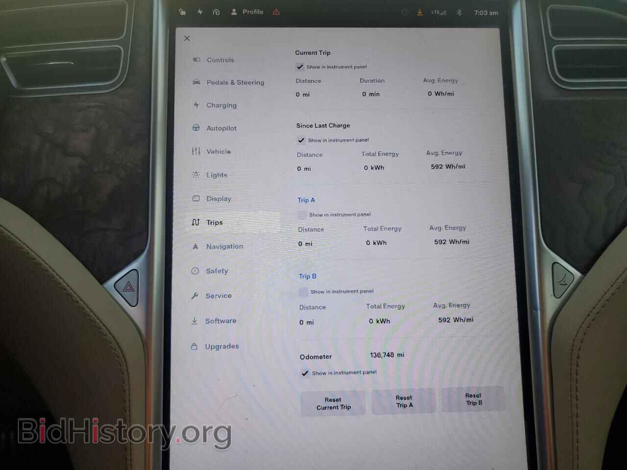 2017 TESLA MODEL S - VIN: 5YJSA1E16HF204389 - Photo 9