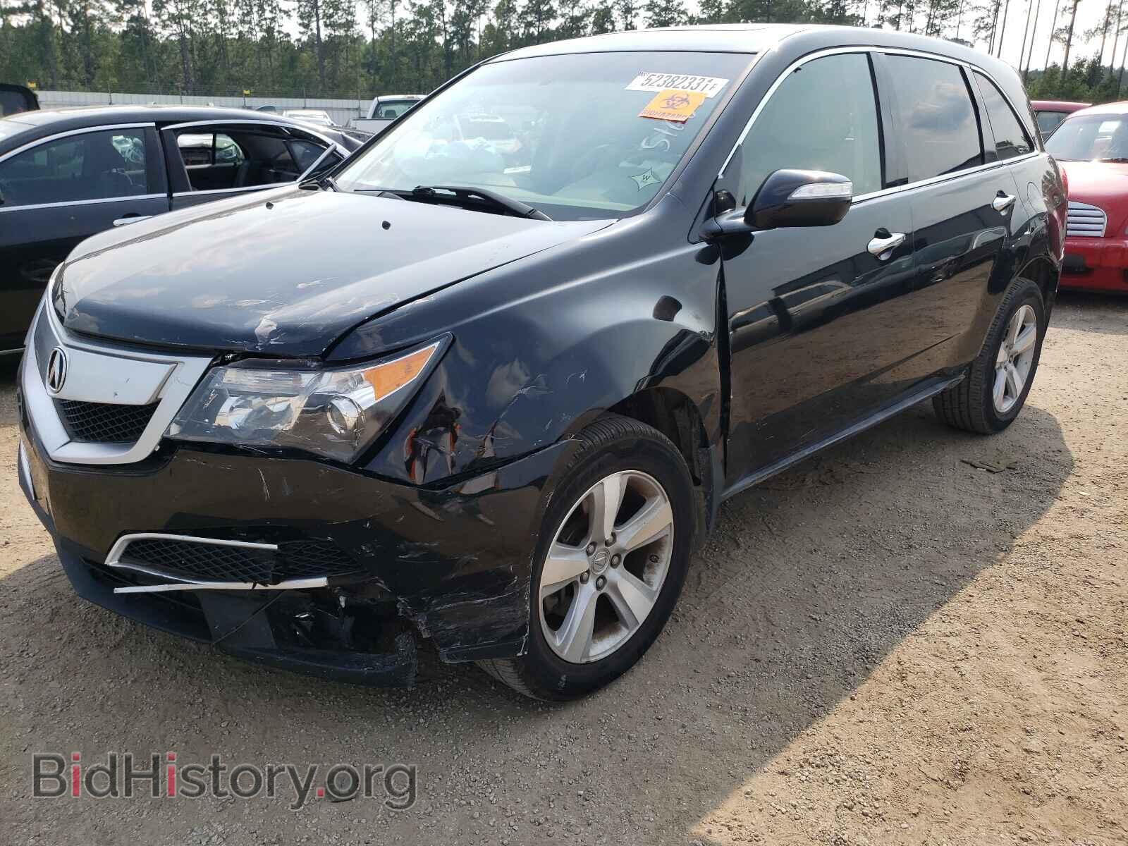 2010 ACURA MDX - VIN: 2HNYD2H27AH516839 - Фото 2