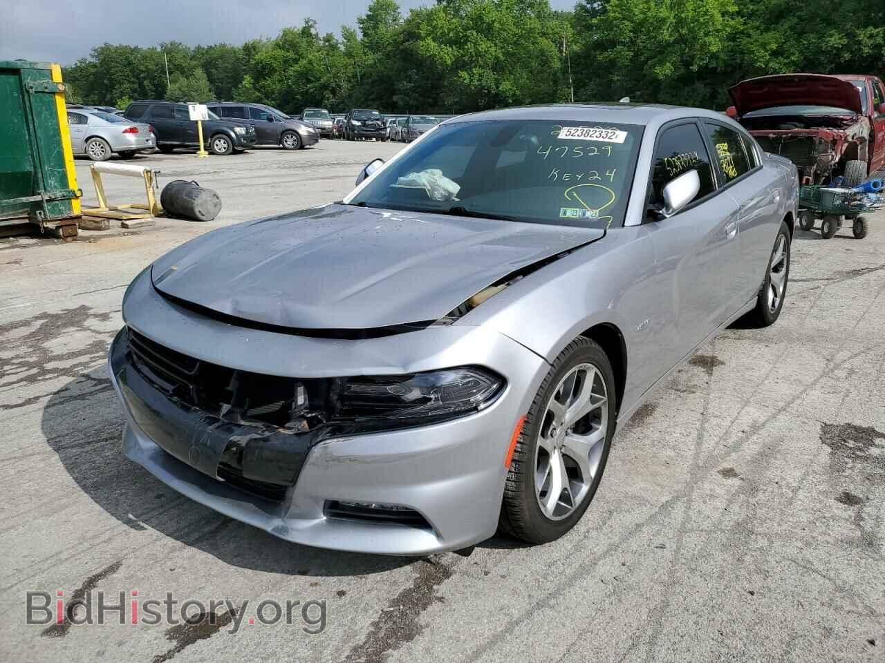 2015 DODGE CHARGER - VIN: 2C3CDXCT2FH847529 - Фото 2