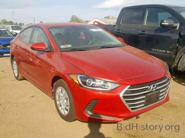 Photo 5NPD74LF5HH146901 - HYUNDAI ELANTRA 2017