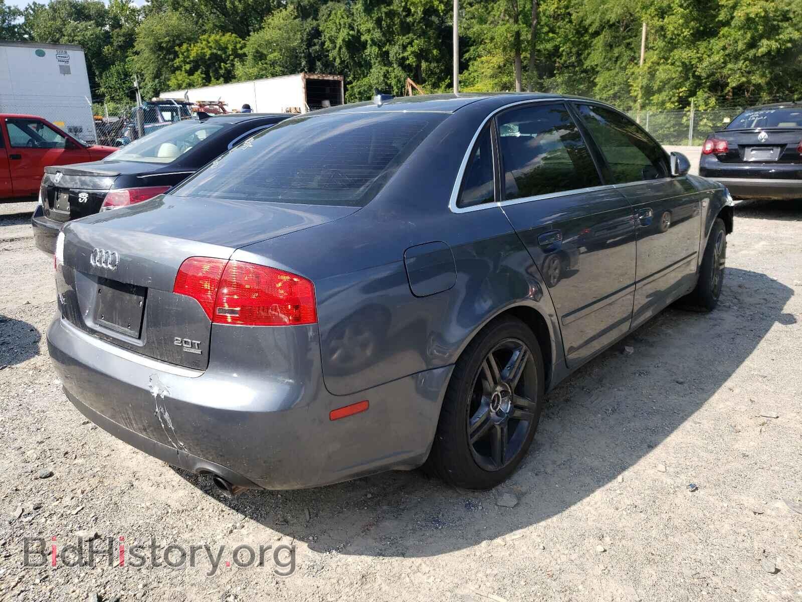 2007 AUDI A4 - VIN: WAUDF78E77A143652 - Фото 4