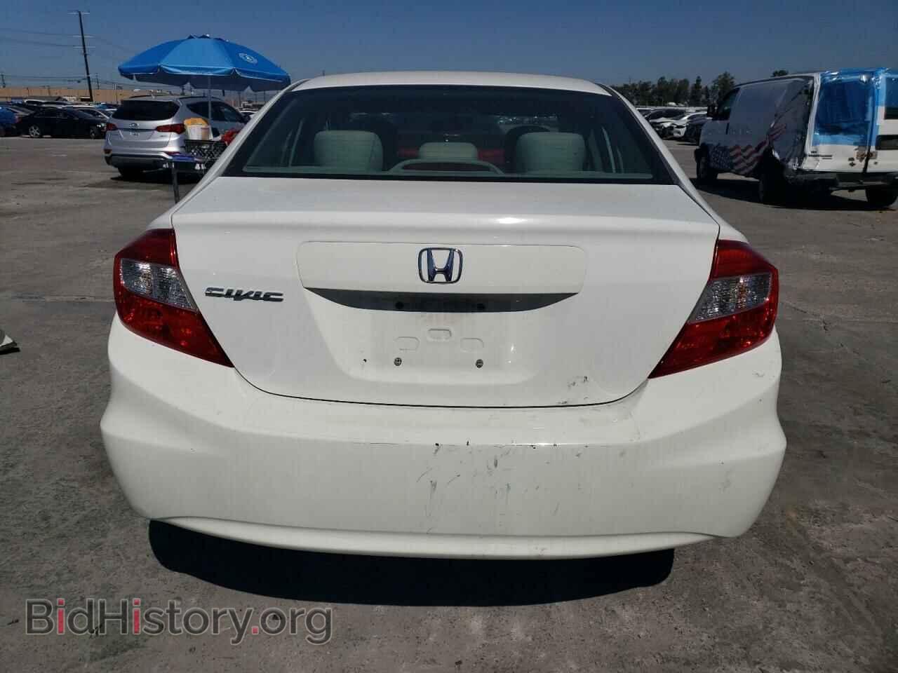 2012 HONDA CIVIC - VIN: 19XFB2F56CE391105 - Фото 6