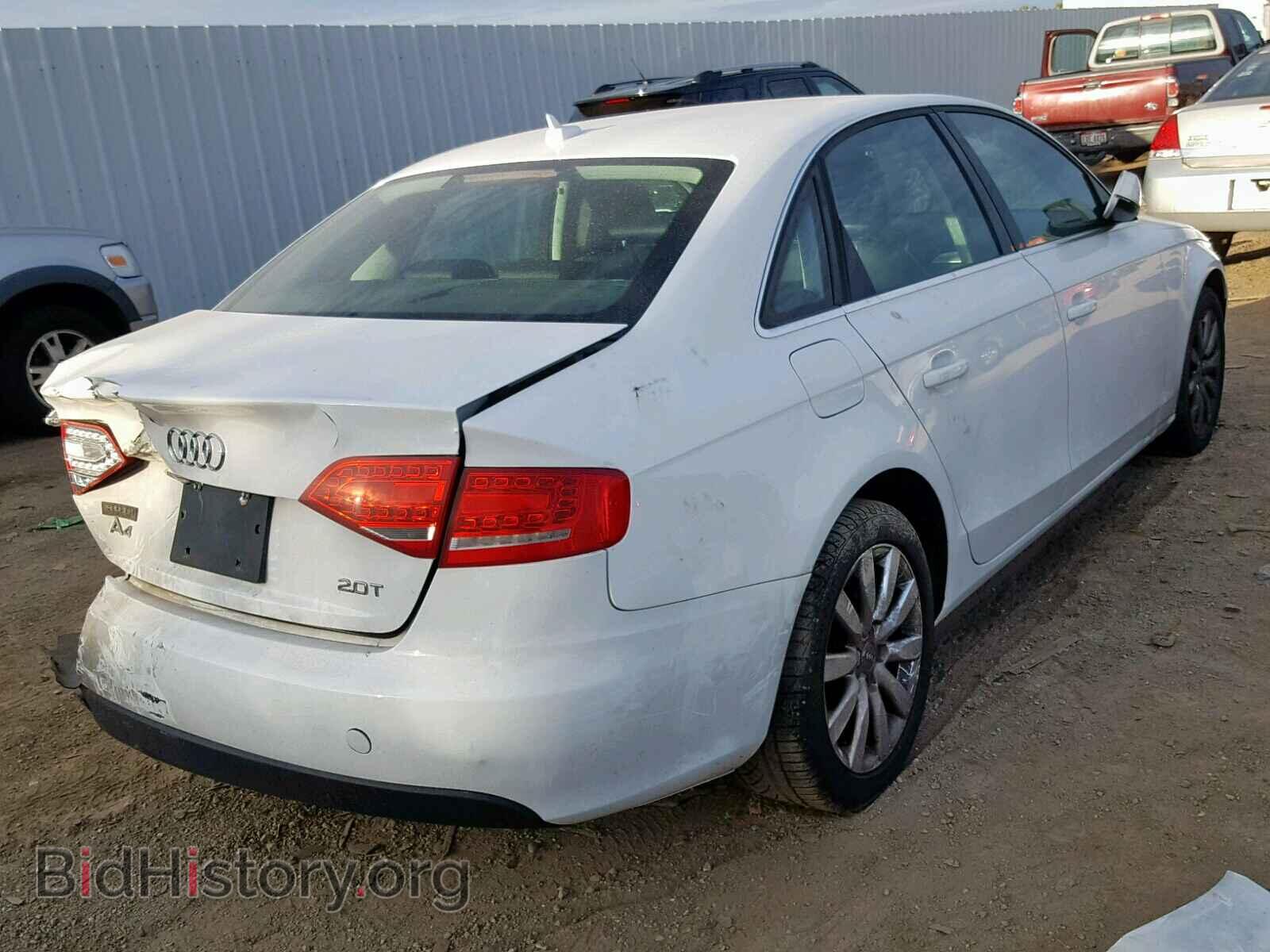 2010 AUDI A4 - VIN: WAUFFAFL4AN005607 - Фото 4