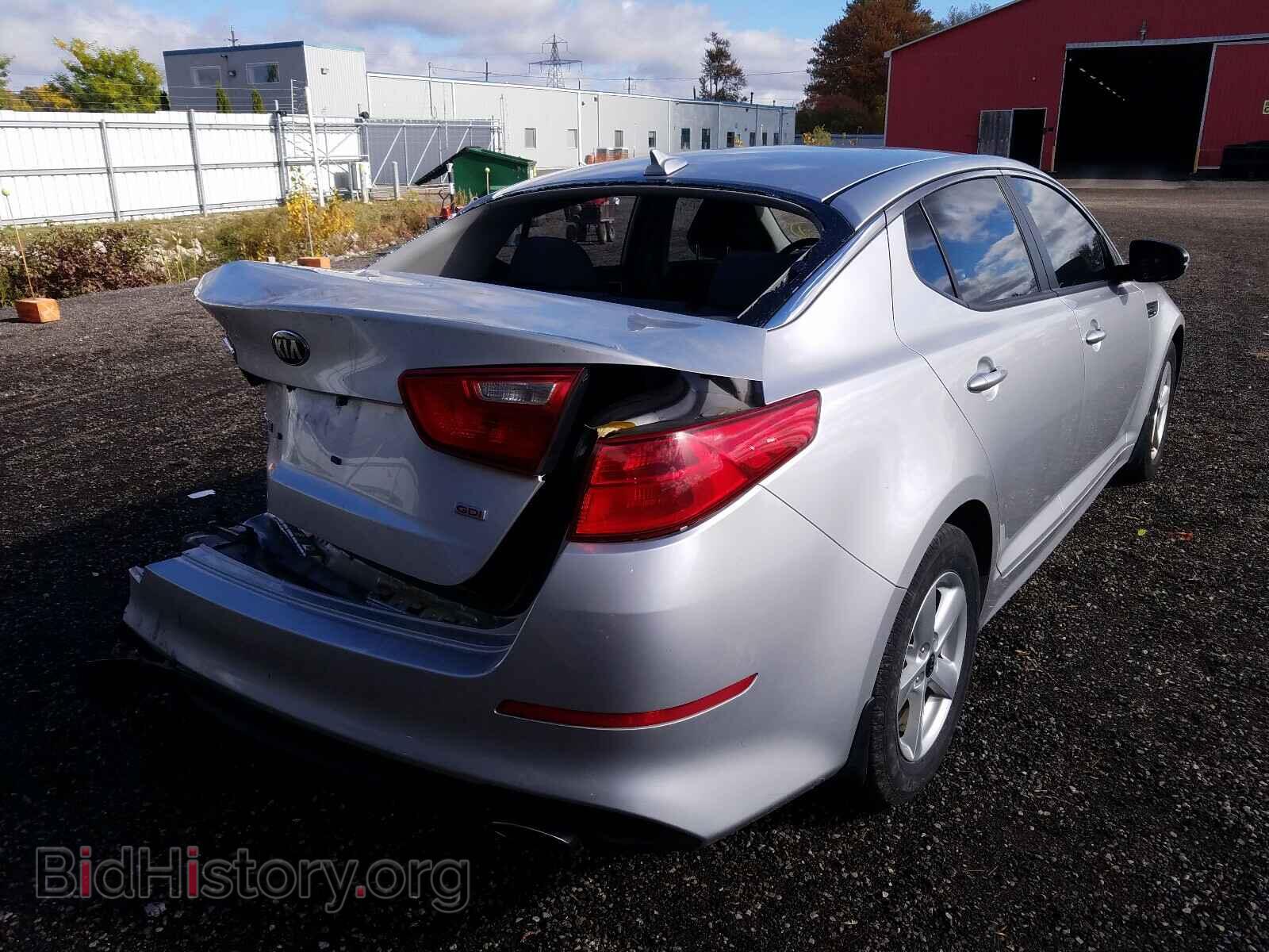 2015 KIA OPTIMA - VIN: KNAGM4A7XF5539143 - Фото 4
