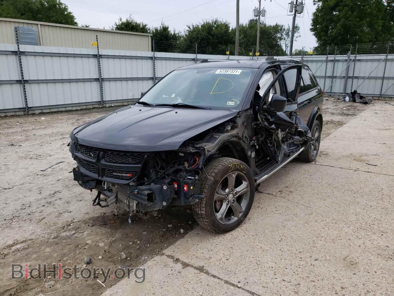 2015 DODGE JOURNEY - VIN: 3C4PDCGGXFT556898 - Фото 2