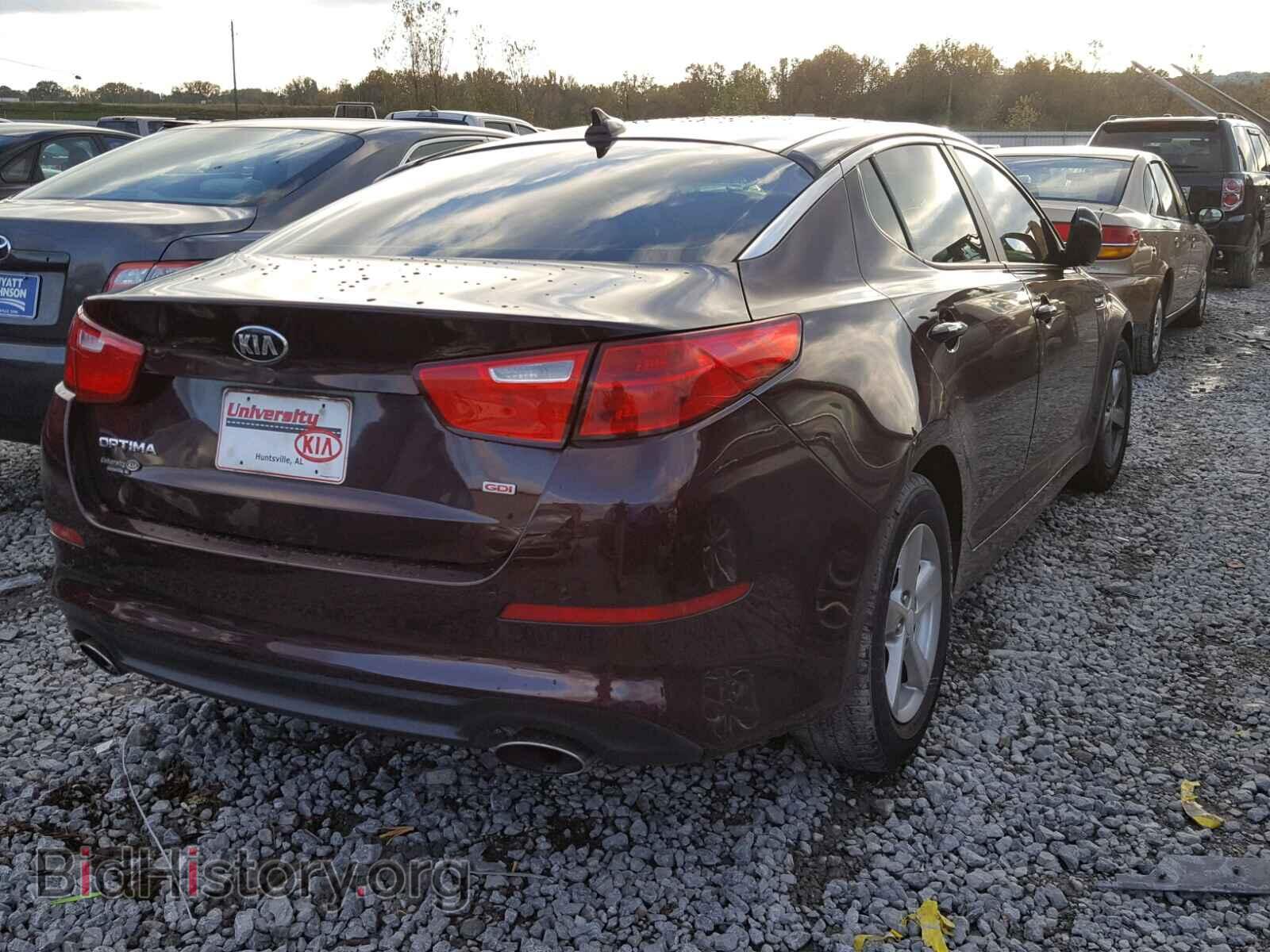 2015 KIA OPTIMA - VIN: 5XXGM4A73FG433485 - Photo 4