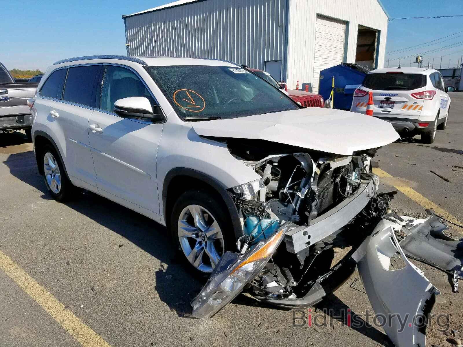 Фотография 5TDDKRFH6GS228699 - TOYOTA HIGHLANDER 2016